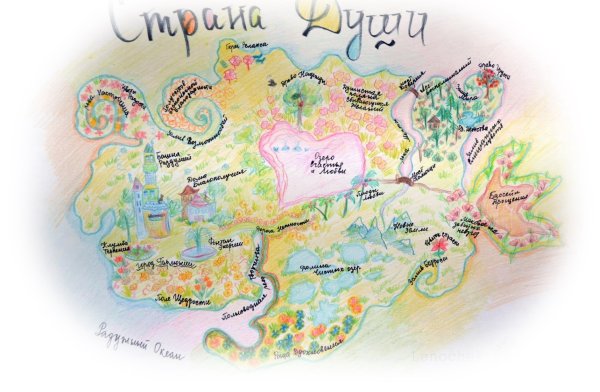 Карта внутреннего мира Зинкевич Евстигнеева