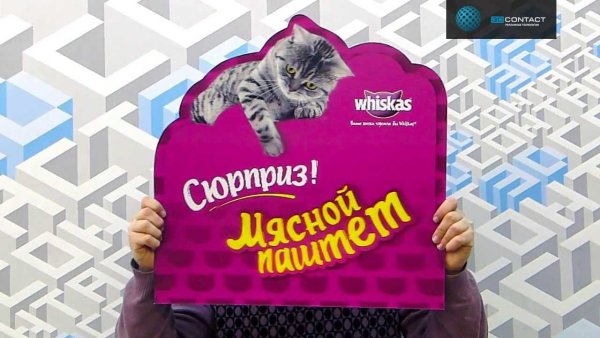 Whiskas реклама первый канал