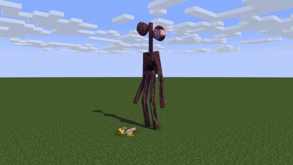 Minecraft черноголовый
