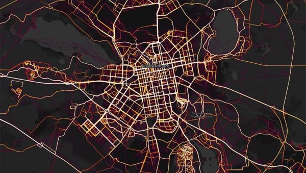 Векторная карта Екатеринбурга