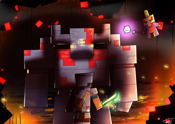 Minecraft Dungeons арты