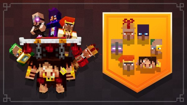 Пиглин торговец Minecraft Dungeon