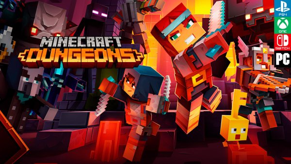 Minecraft Dungeons стрим