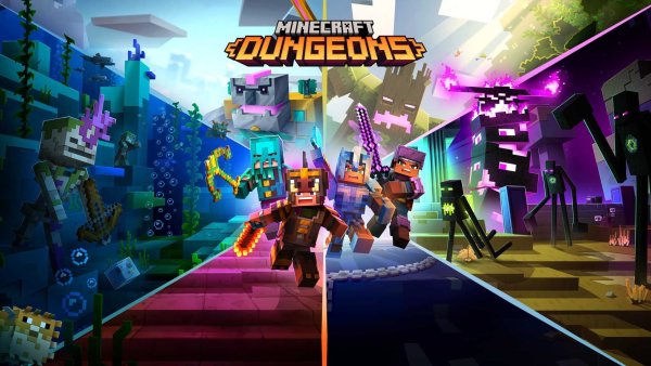 Minecraft Dungeons echoing Void