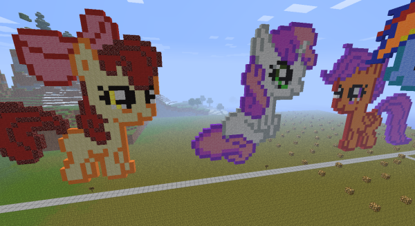 My little Pony в МАЙНКРАФТЕ