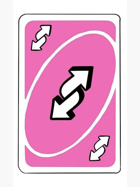 Карта uno Reverse