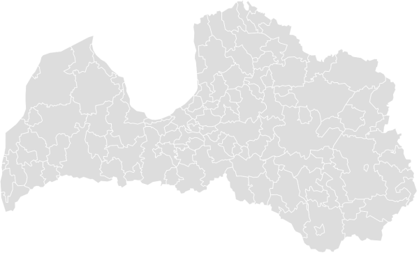 Латвия на карте