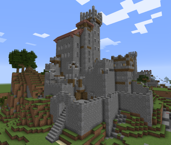 Майнкрафт Castle Medieval