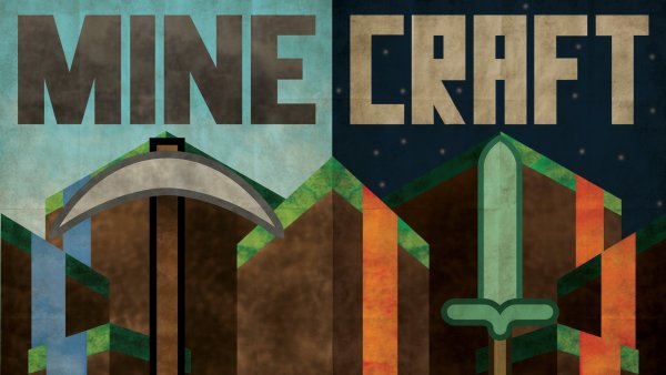 Minecraft Постер