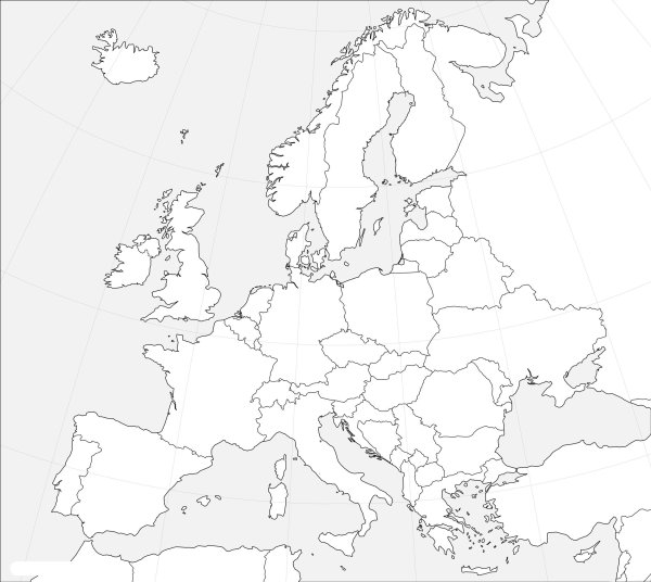 Рисунки карта мира европа (46 фото)
