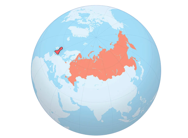 Россия на глобусе