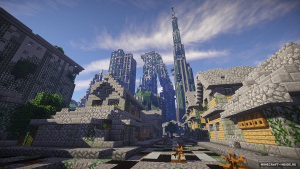 Apocalyptic City для майнкрафт 1.12.2