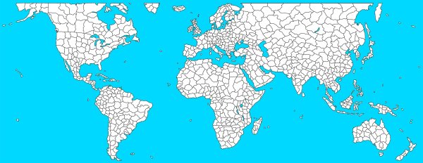 World Map 1914