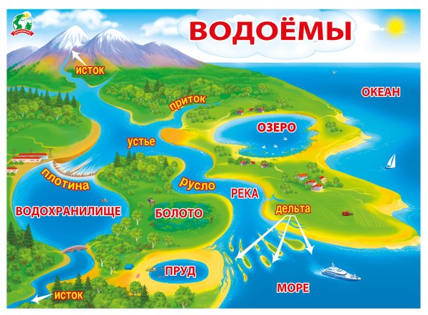 Водоемы для дошкольников