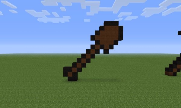 Minecraft лопата