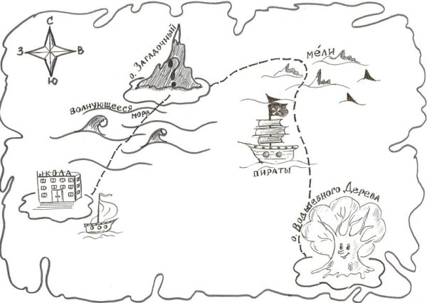 Карта рисунок