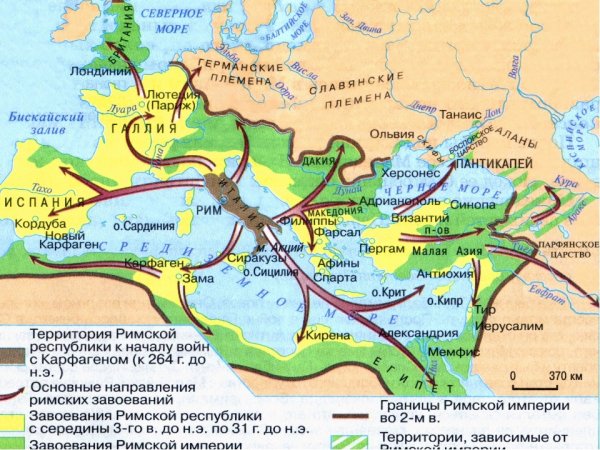 Рим карта завоеваний