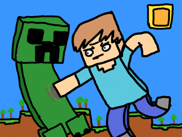 Steve vs Creeper