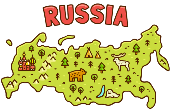 Детская карта России