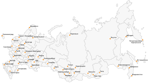 Рисунки карта россии с городами (44 фото)