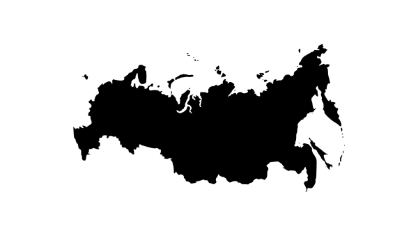 Контур России с Крымом вектор