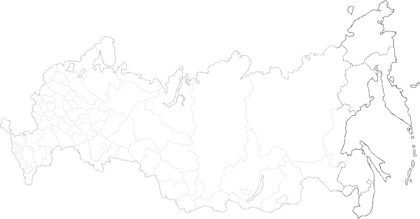 Контур границ России