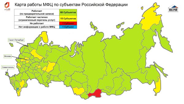 Карта России