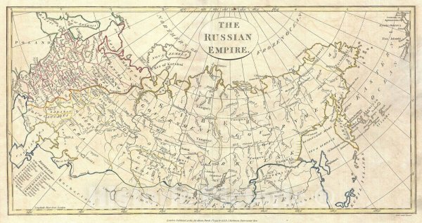 Российская Империя 1864 карта
