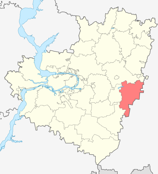 Карта Самарской области