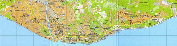 Карта Сочи Хоста карта