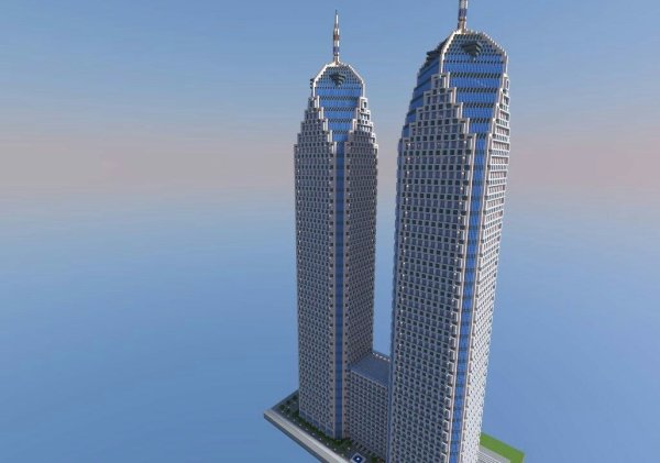 Небоскрёбы в майнкрафт