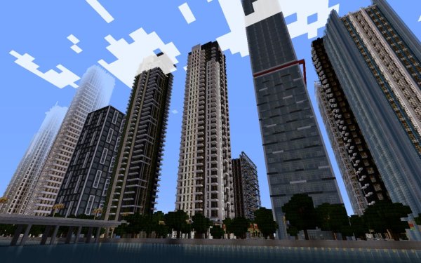 Modern City майнкрафт