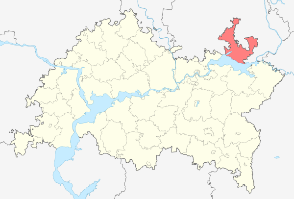 Бавлинский район карта