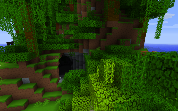 Minecraft джунгли