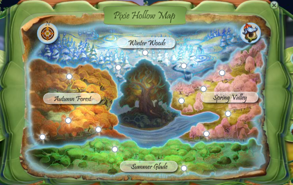 Fairy Hollow Map
