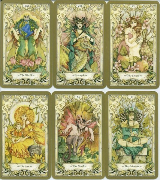 Таро фей Mystic Faerie Tarot