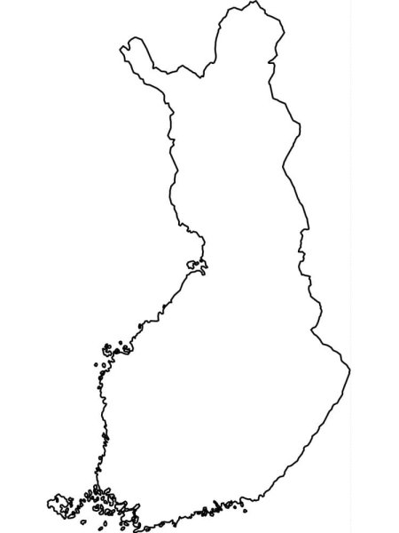Рисунки карта финляндия (37 фото)