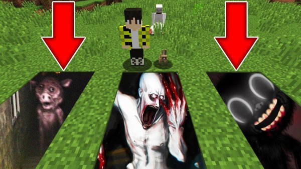 Мультяшный кот SCP В МАЙНКРАФТЕ
