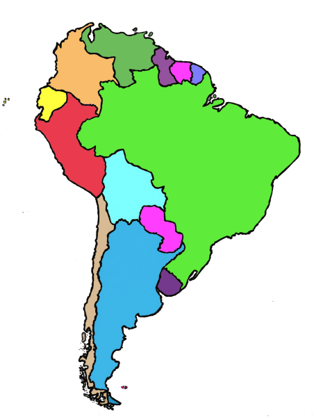 Латинская Америка материк