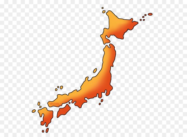 Япония очертания