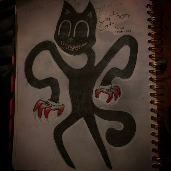 Cartoon Cat Art Тревор Хендерсон