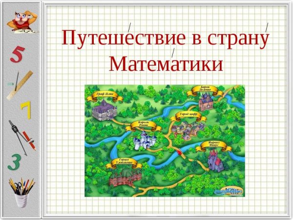 Путешествие по стране математики