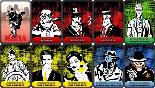 Игра мафия картинки