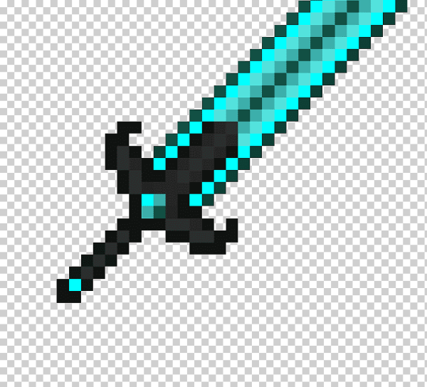 Меч из майнкрафт 16x16