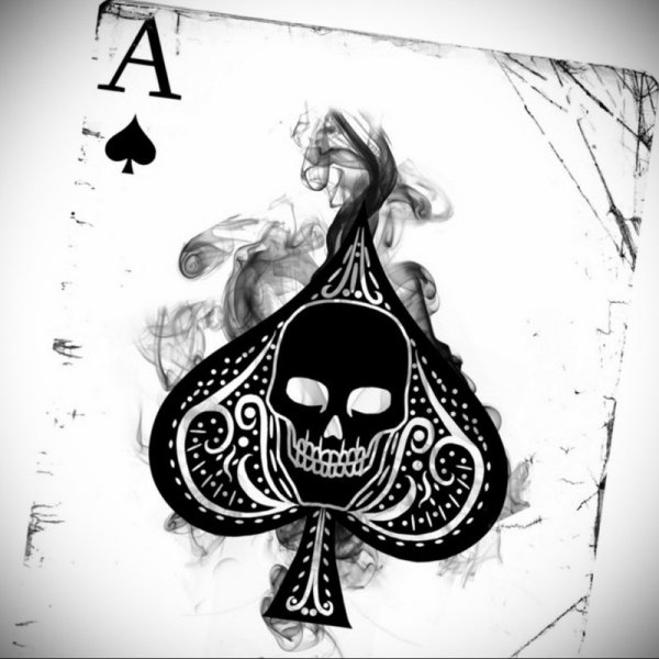 Пиковый туз Bicycle Cards