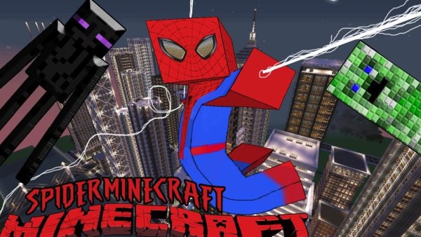 Minecraft человек-паук