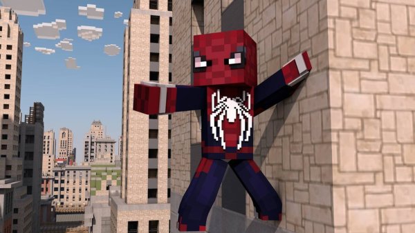 Minecraft человек-паук