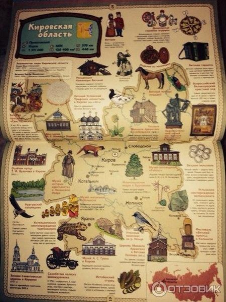 Книга карты России