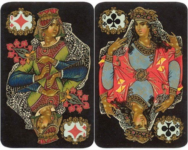Колода карт Палех