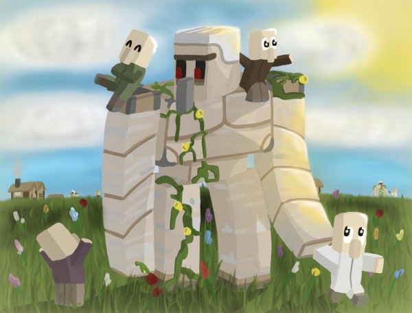 Minecraft Железный голем